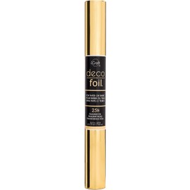 iCraft Deco Foil Value Roll, 12.5 inches x 25 feet, (Gold)