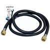 DIY Propane Gas Fire Pits Kit Include 1/2" Key Valve
