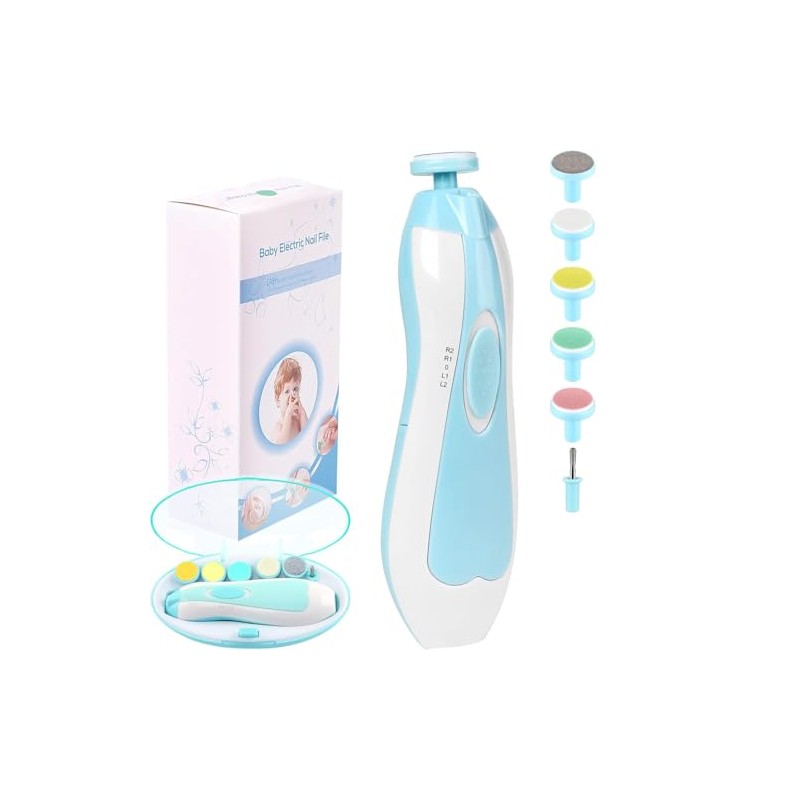 Lima de uñas bebe, Cuidado de uñas para bebés eléctrico