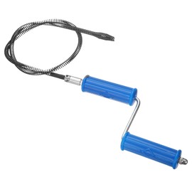 HARFINGTON Drain Cable 2/5" (10mm) Dia. 3.3ft Manual Drain Cleaning Auger Cables with Removable Drill Connector Flexible Spring Unclog Hair for Bathroom Kitchen Toilet Bathtub Sewer Sink
