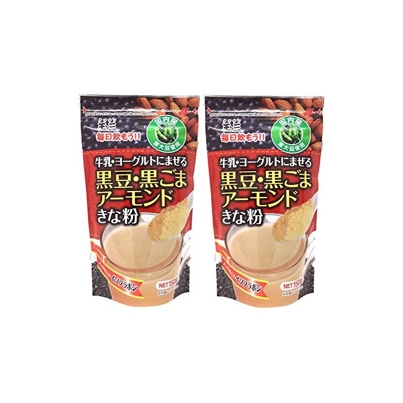 Gyokusan Black Beans, Black Sesame, Almond Kinako, 5.3 oz (150