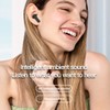 Wireless Earbuds with Smart Display Case, ANC Noise Reduction, Camera