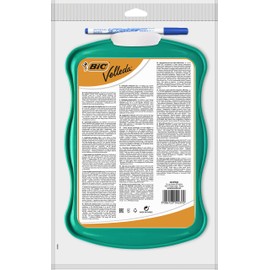 BIC Velleda – Bordo della scuola fronte-retro (21 x 31 cm) Cancellazione a secco - Verde, set di 1