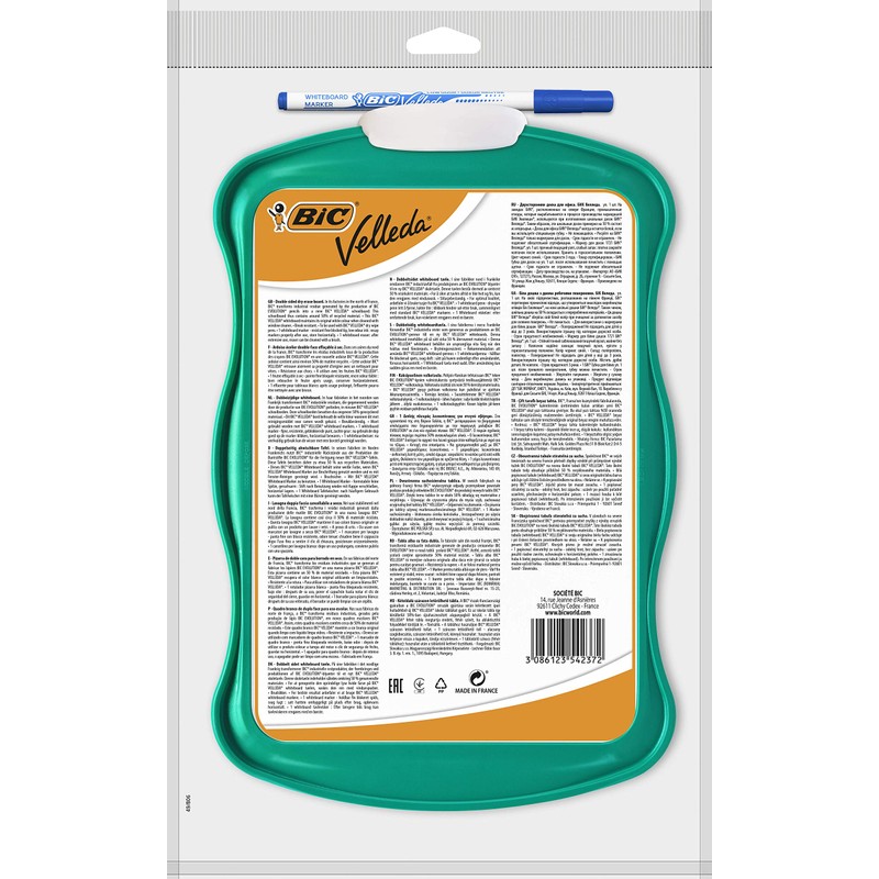 BIC Velleda – Bordo della scuola fronte-retro (21 x 31