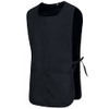 MISEMIYA KX-3301 Unisex Apron Cleaning Sanitary, Black 68.