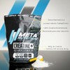 Meta Nutrition Creatina Monohidratada Micronizada Pura. 500gr, 100 Porciones. 100%