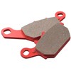 Daytona 99850 Motorcycle Brake Pads Red Pads (Semimetal Pads) Axis