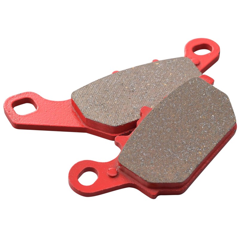 Daytona 99850 Motorcycle Brake Pads Red Pads (Semimetal Pads) Axis