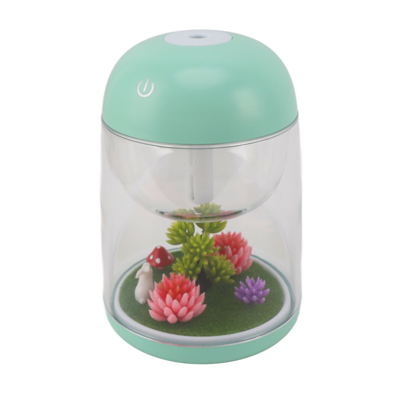 Micro Landscape Humidifier Cute Quiet 2 in 1 Ultrasonic Essential