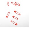 Trimz Safety Pins, Red, 19mm-22mm