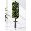 Wheel Barrel Brush for Car Cleaning, 18.5" Soft Bristle Wheel