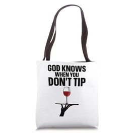 Cool Waitress Art For Women Girls Restaurant Server Waitress Tote Bag