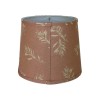 Albert Estate Ltd, Rustic Botanical Drum Lamp Shade, 10" drum