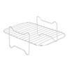 Double Layer Baking Grill Stainless Steel Dishwasher Safe Heat Evenly