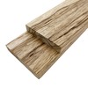 Black Limba Lumber Board - 3/4" x 4" (2 Pcs)