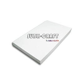 Subli-Craft Cardboard Sublimation Sheets A3 Pack 10 Units by Subli-Cloth (29cm x 43cm)