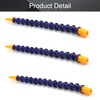 Utoolmart Flexible Coolant Pipe, G3/8 Thread Round Nozzle Coolant Pipe