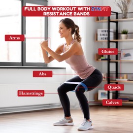ZYNFT-Resistance Bands for Women, Exercise Bands, Resistance Bands for Working Out, Booty Bands for Women, Resistance Bands, Workout Bands, Resistance Bands for Physical Therapy, Pilates Bands