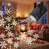 Snowflake Projector Light for Christmas and Holiday Decor – Rotating