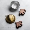 Tea Strainer with Handle Easy To Clean Large Capacity Stainless