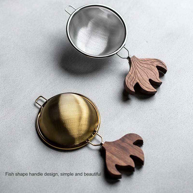 Tea Strainer with Handle Easy To Clean Large Capacity Stainless
