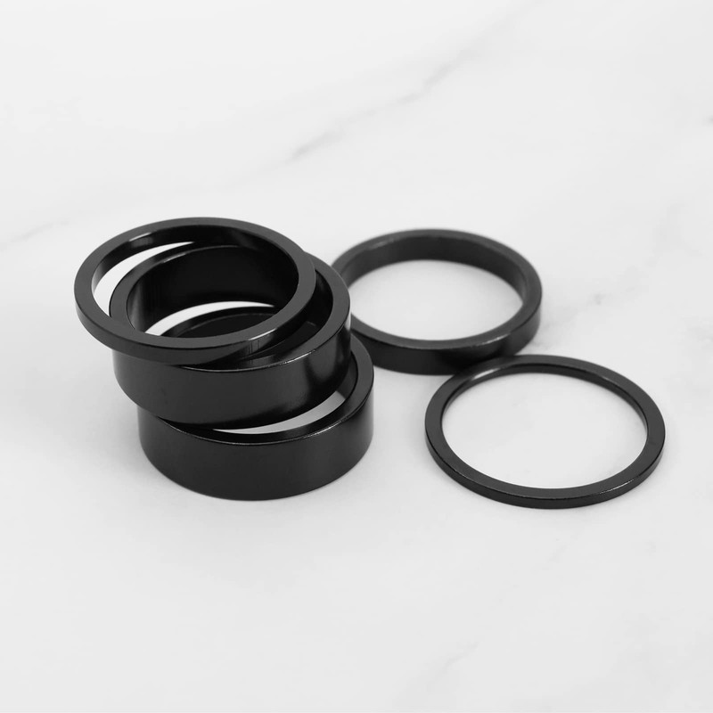 eMagTech 10Pcs Headset Spacer Replacement Kit Bike Headset Spacer Bicycle