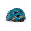 MET Hooray Kids Cycling Helmet, Glossy Blue Teckel, Size 52-55cm