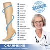 CHARMKING Compression Socks for Women & Men Circulation (3 Pairs)