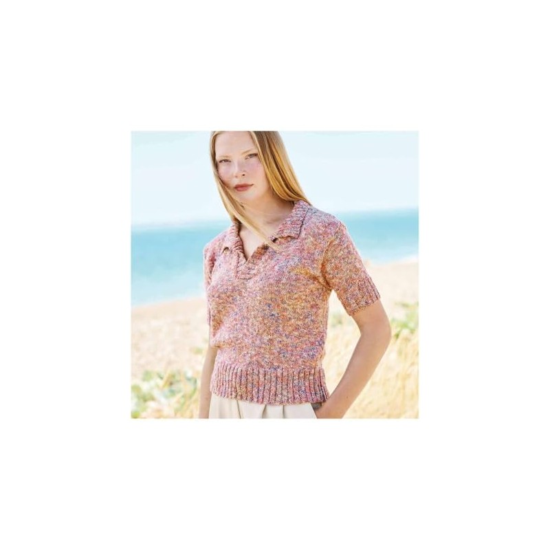 Rico Creative Lazy Hazy Summer Cotton DK 022 Berry