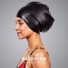 Dizokizo Extra Large Silicone Swim Cap for Long Hair, High