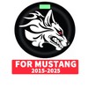 TOOLEPIC Push Start Button Cover for Mustang 2015-2025 – Engine