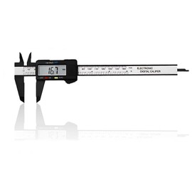 Interesting 150mm Black Digital Vernier Caliper - Multifunctional Caliper Is A Professional Digital Measuring Tool With Easy-To-Read Vernier Gauge, Suitable For External, Depth, Spacing Measurement