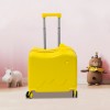18" Children's Luggage Case Rolling Kids Ride-On Suitcase W/ Lock