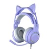 Cat Ear Headphones with Noise Reduction Mic for Girls All