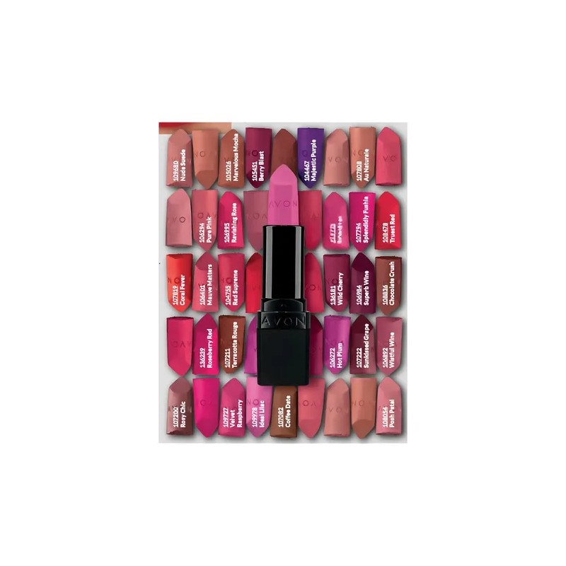 Avon - Labial Ultra Matte - Nuevos Tonos - Mate