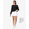 Stelle Women Cropped Sweatshirts Cotton Crewneck Pullover Long Sleeve Crop