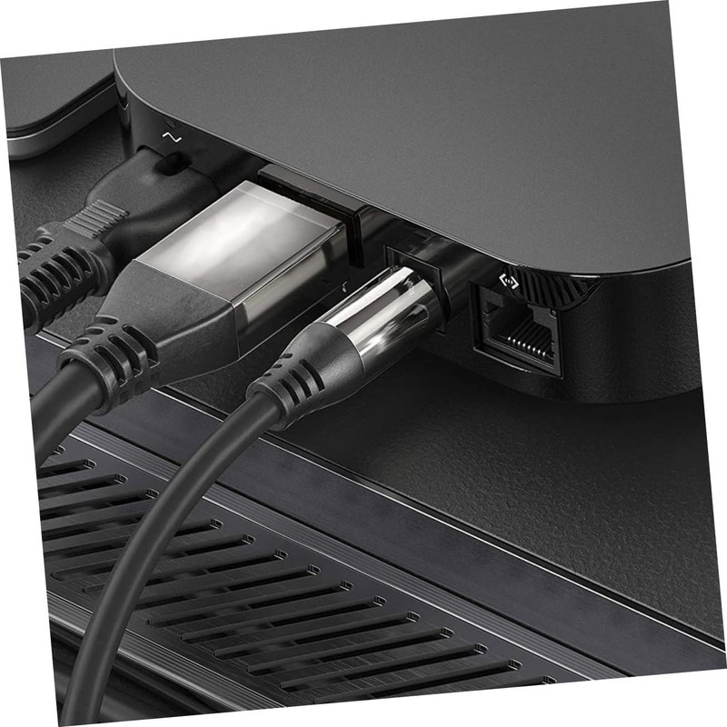 TEHAUX Audio Cable Splitter Optical Fiber Splitter 1-in-2 Output for