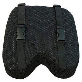 Rowing Machine Seat Cushion - Rower Seat Pad with Straps | 12.6 X 8.66 inch Kayak Seat Cushion | Rowing Seat Cushion | Row Machine Rower Pad | Seat Cushion for The Concept 2 Rowing Machine