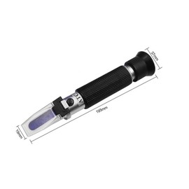 Sea Salinity Meter Salt Water Concentration 1.000-1.070SG Handheld Salt Concentration Tester for Aquariums, Marine Monitoring, Saltwater Testing