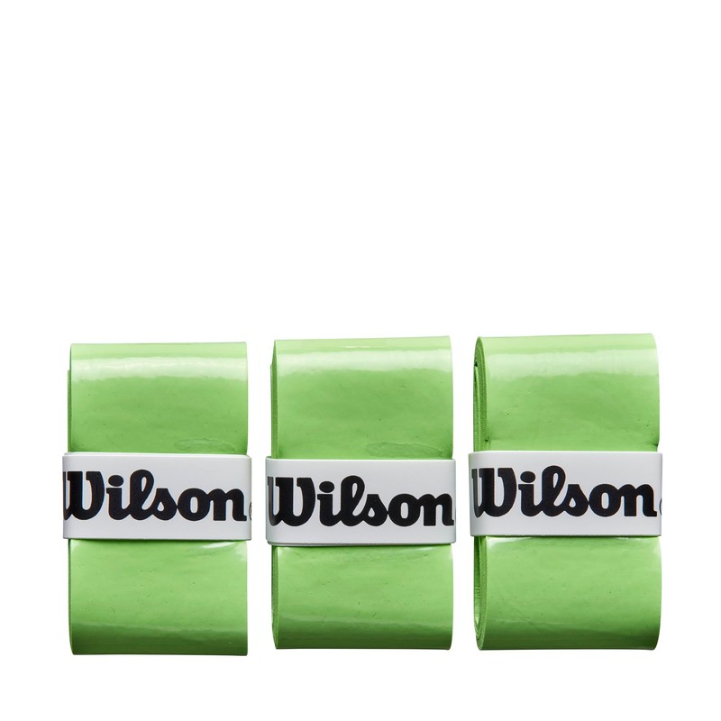 WILSON Pickleball Paddle Overgrip - 3 Pack, Green