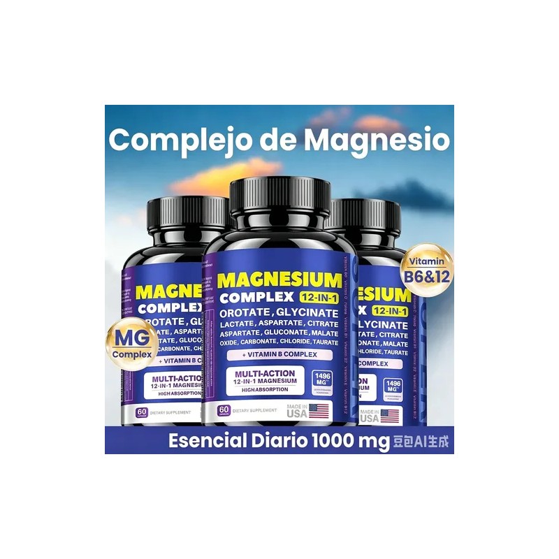Complejo De Magnesio 7-en-1 - Glicinato