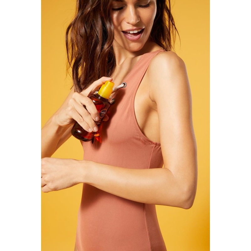 NIVEA SUN Intense Bronze Carotene Oil SPF 6, 200 ml