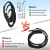 Motoparty Universal Steering Hose Hookup Kit for Hydroboost Power Brake