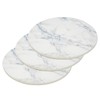 Ceramic 8" Trivets - Marble Style Heat Resistant Hot Pads,