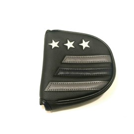 New Custom USA Stars and Stripes Blue Line Magnetic Mallet Putter Headcover