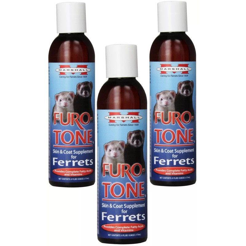 Marshall (3 Pack) Marshall Furo Tone Vitamin Supplement for Ferrets,