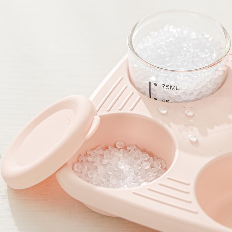 Kalar Baby Food Preservator Containers 4 Pcs Glassware... (Pink)