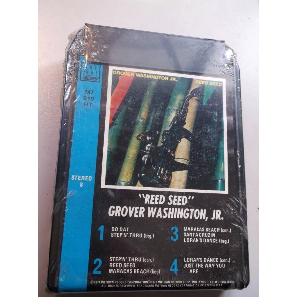NEW Motown Reed Seed Grover Washington Jr Stereo 8 1978
