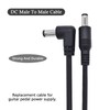 BlingKingdom 3pcs Guitar Pedal Power DC Cable for Effect Pedal