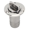 316 Stainless Steel Oval Garboard Drain Plug Vent Connector Fitting